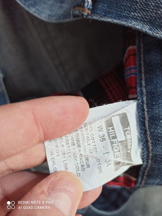TOMMY HILFIGER Dżinsy męskie rozm. 36/34. OKAZJA!!!