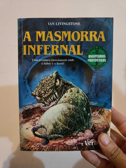 Livro Aventuras Fantásticas nº6 A Masmorra Inferna