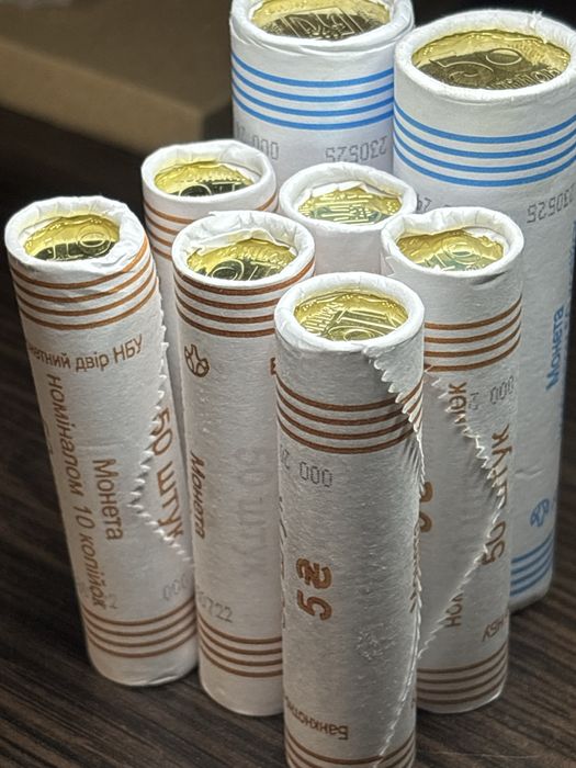 Роли монет україни 10 коп і 50 коп