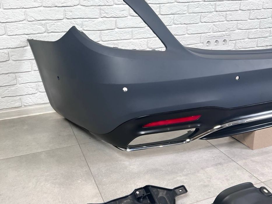 Рестайлинг обвес AMG S63 Mercedes W222 фары бампера пороги