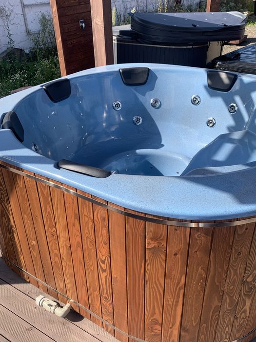 Карпатський чан Джакузі Спа купель Офуро Ванна для релакса Сауна Баня