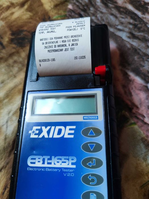 Tester Akumulatorów Midtronics EBT-165P EBT 165P Exide