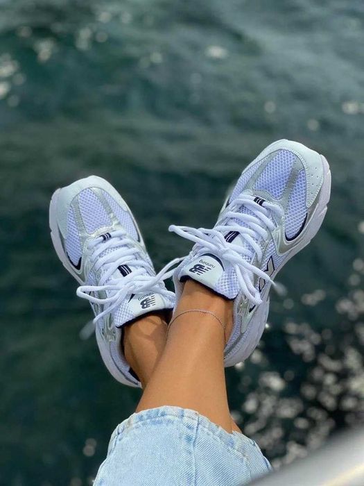 Кроссовки Женские New Balance 530 White Blue Navy/Нью Беланс/Кросівки NB