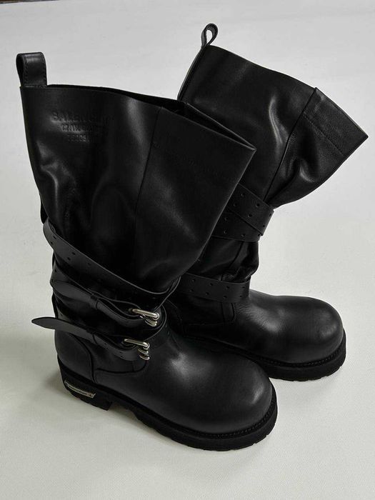 Balenciaga Venom Boot чоботи чорні черные ботинки Strike Stomper 43