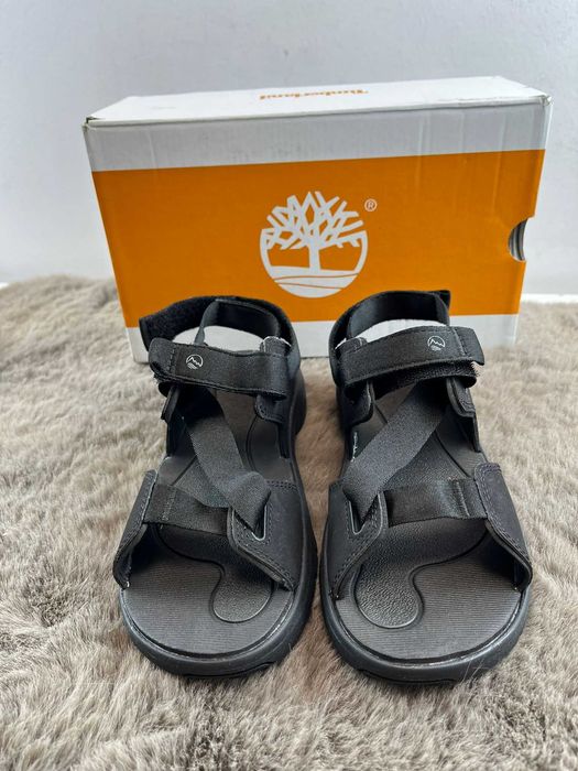 Buty dziecięce czarne sandały timberland motion dune 34,5