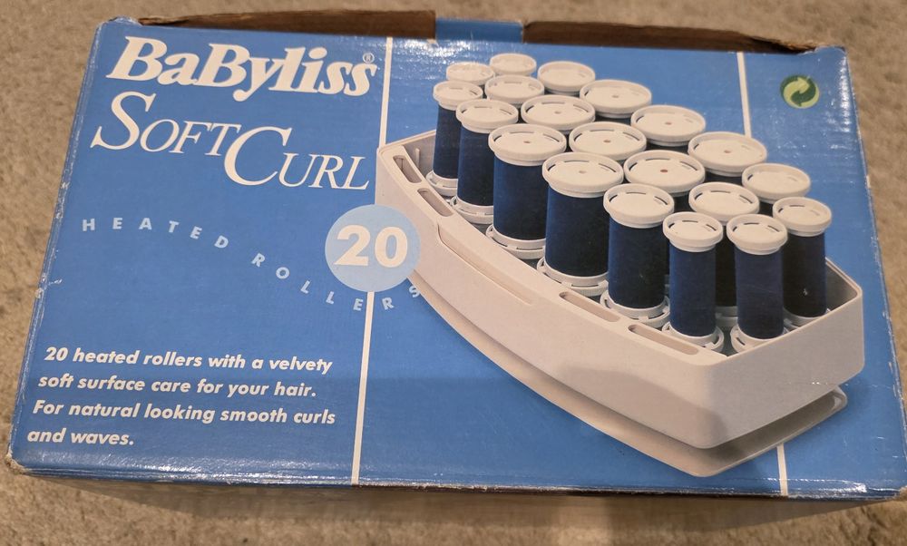 Conjunto de 20 Rolos de Cabelo Aquecidos BABYLISS
