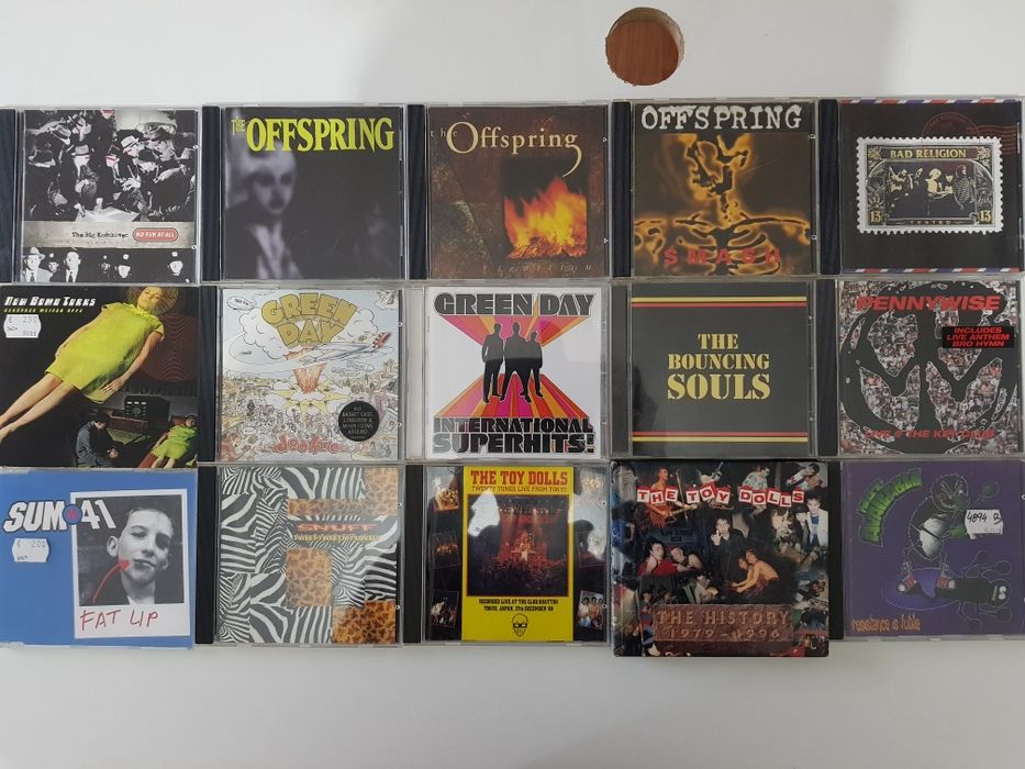 Cds punk rock e ska NOFX,Millencolin,compilações, penywise (ver lista)