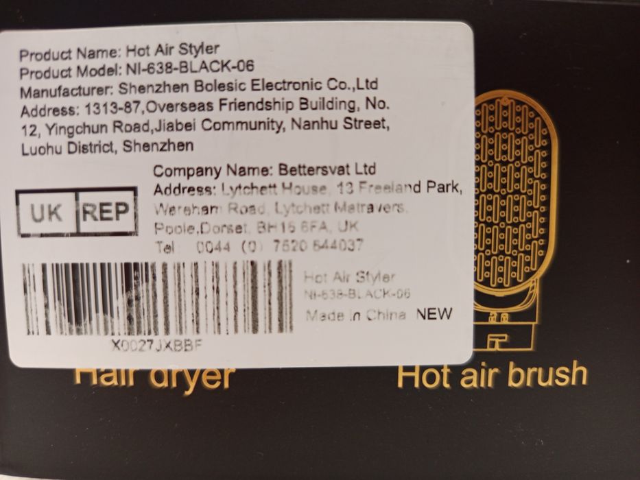 Suszarka do włosów z lokówką i prostownicą 5w1