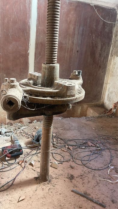 Prensa de Lagar de ferro completa