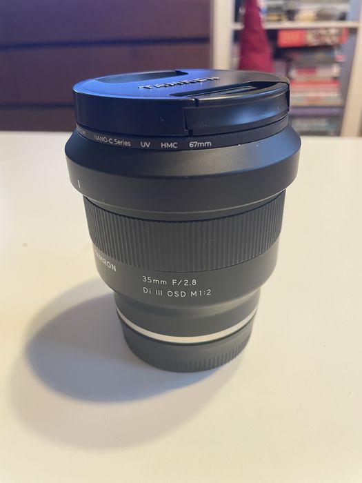 Tamron 35mm f/2.8 Di III OSD M1:2 – jak nowy + filtr UV (Sony E)