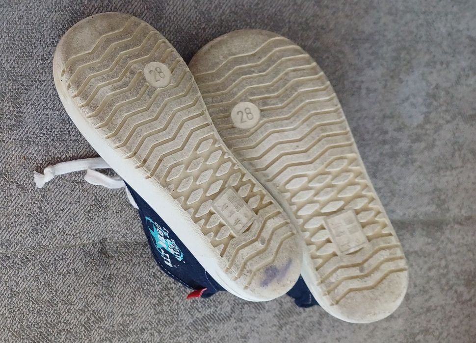 Trampki za kostkę Lemigo r. 28 dziecięce granatowe do przedszkola