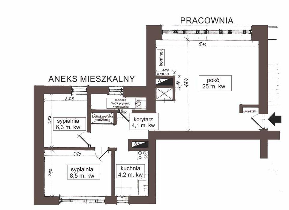 Mieszkanie artysty na Rakowcu