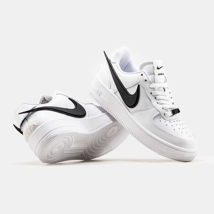 Кросівки Nike Air Force x AMBUSH White/Black premium