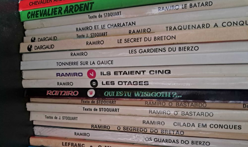 Livros BD - Ramiro de Vance & Stoquart (Edição em francês)
