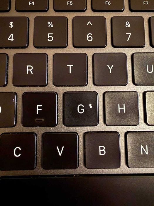 Apple Magic Keyboard Space Gray A1843 and Mouse A1657