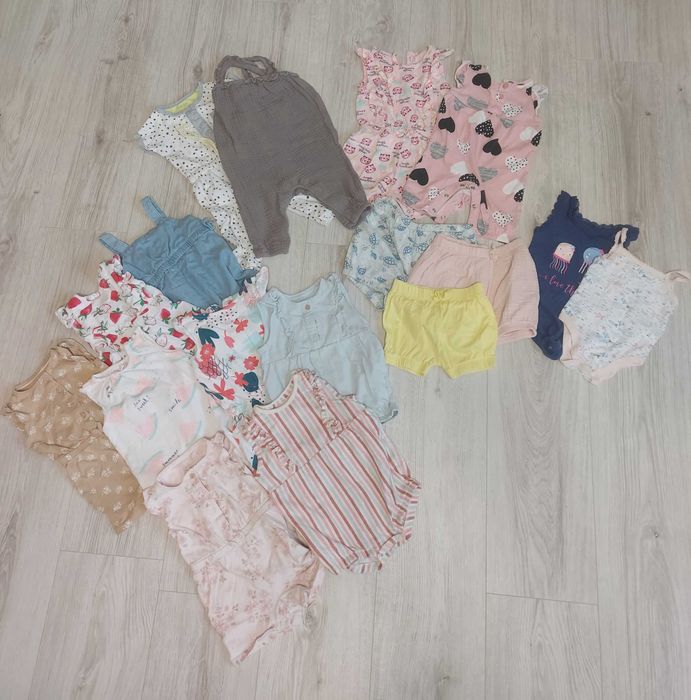 Ubranka na lato / dziewczynka 68