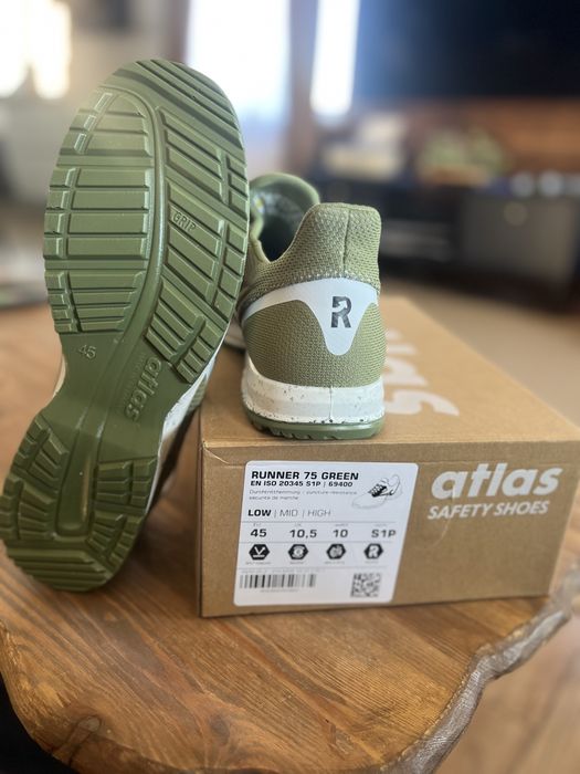 Buty ochronne Atlas Runner. Nowe