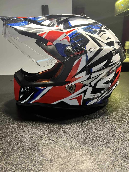 Kask motocyklowy dziecięcy enduro LS2 MX437J