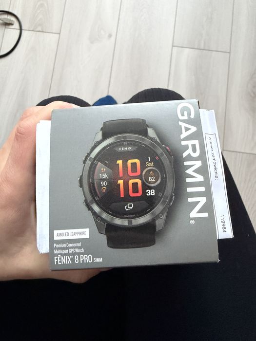 Garmin Fenix 8 Pro – 51 mm, AMOLED Sapphire