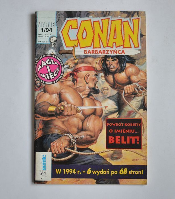 Conan barbarzyńca 1/94 tm semic