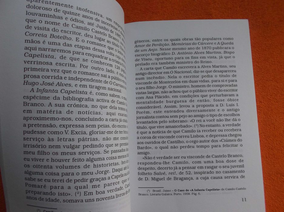 A Infanta Capelista - Camilo Castelo Branco