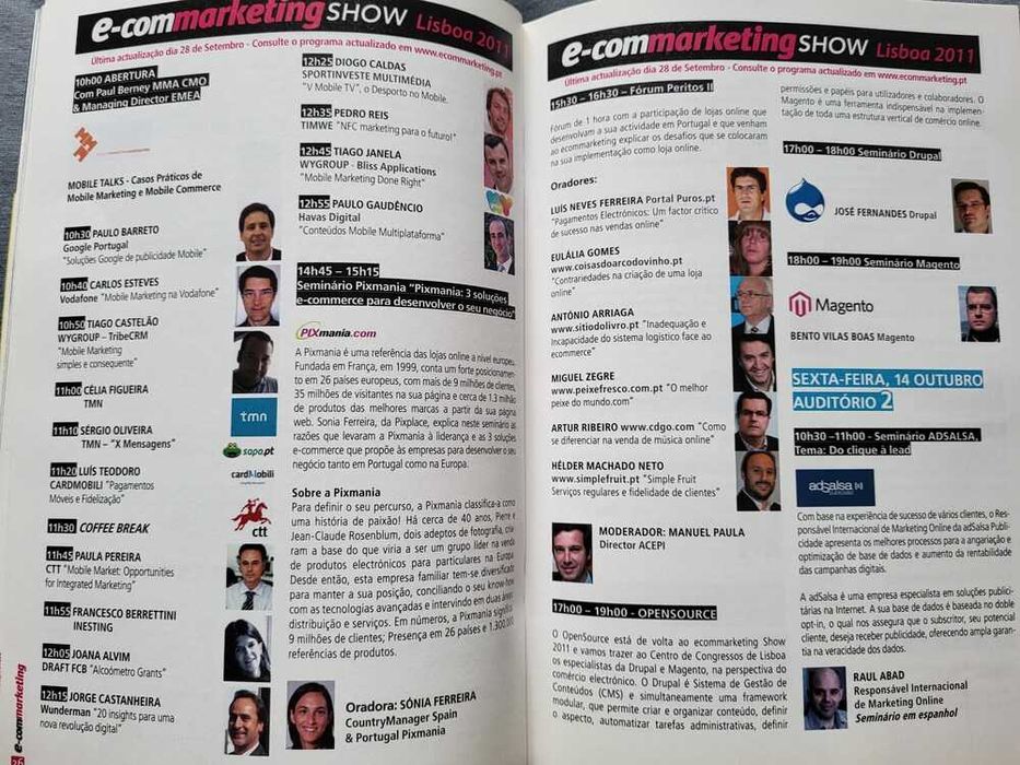 Catálogo e-commarketing 2011