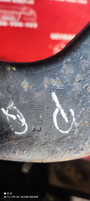 Wahacz Oryginalny Tylny Prawy Górny Audi A4 B6 Quattro 02 Blask Gołdap