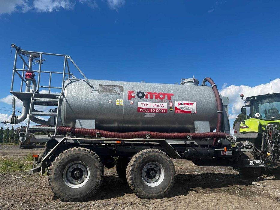 Przyczepa hakowa Pronar T286 wóz asenizacyjny cysterna hydrosiewnik