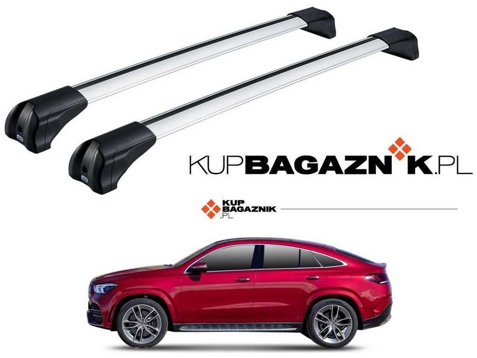 Bagażnik Dachowy Mercedes GLE Coupe C167 SUV 2020 do 2024 belk relingi