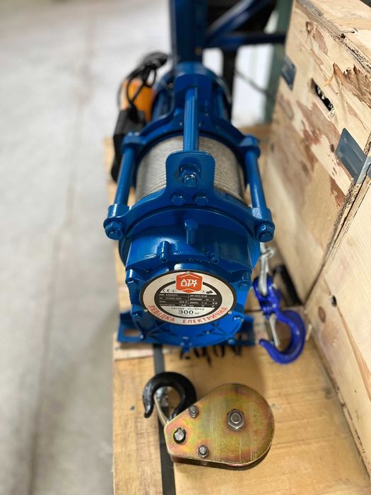 ЕЛЕКТРОЛЕБІДКА 300/600/1000кг 220В | РОЗПРОДАЖ  Лебідка електрична KCD