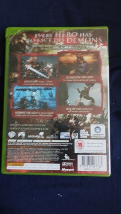 Beowulf the gamę Xbox 360 wyprzedaż własnej kolekcji
