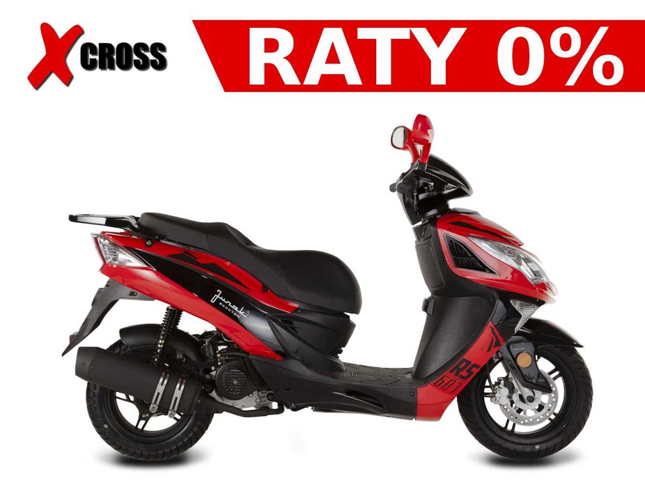 Skuter XXL Duży 50 4T Junak 607 jak Romet RXL Falcon Raty Dowóz
