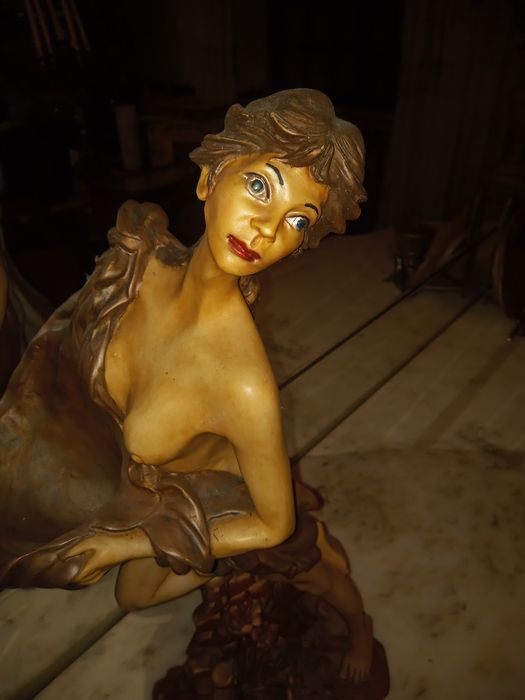 Espetaculares figuras antiga em marfinite ...
50/60 CMS alta