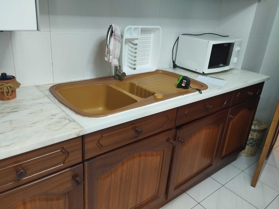 Moveis Cozinha castanho