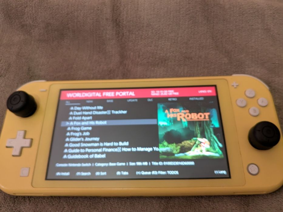 Nintendo switch lite
