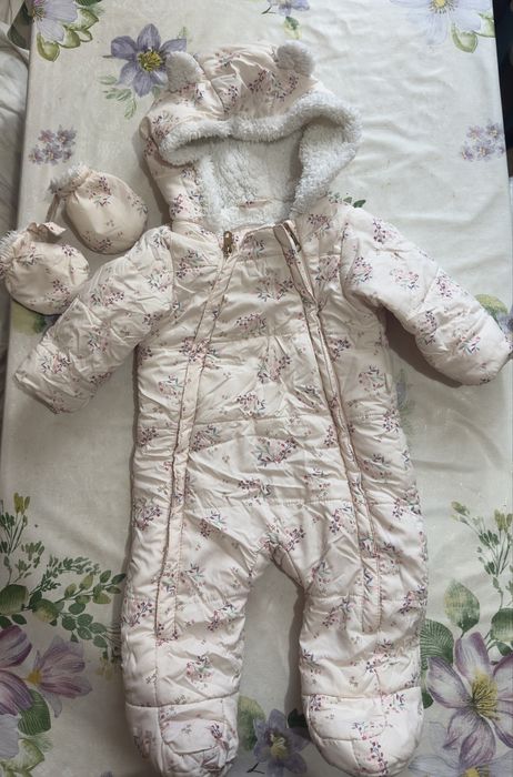 Зимовий комбінезон для дівчинки 74 р