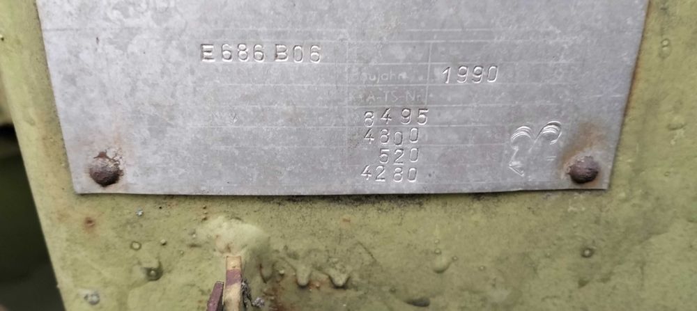 Комбайн Fortschritt E-686 2000 на запчастини