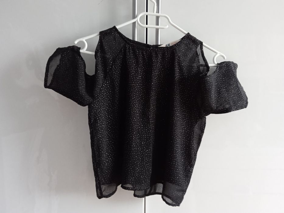 Bluzeczka brokatowa H&M