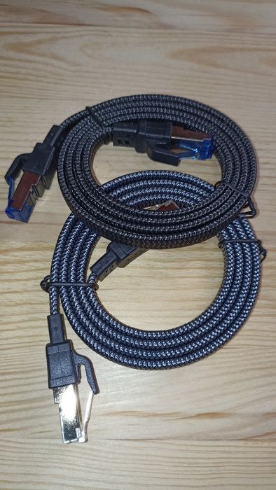 Патч - корд САТ8. Інтернет кабель 2 шт.