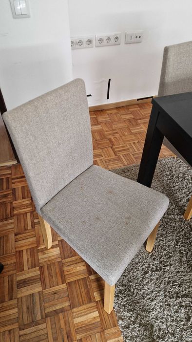 Conjunto IKEA BJURSTA - mesa extensível + 6 cadeiras