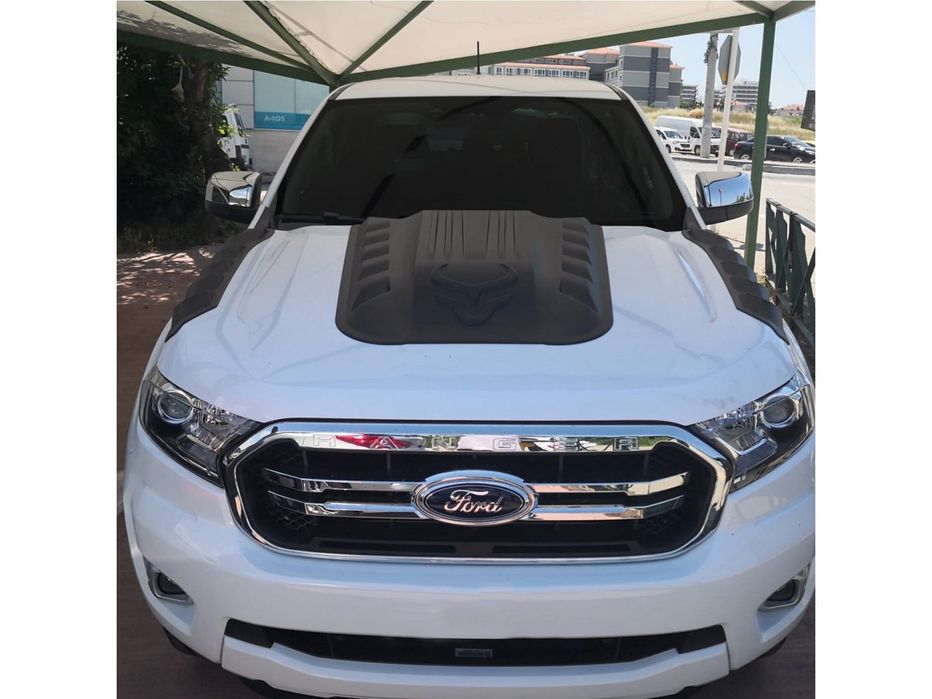 Накладка на капот V2 EuroCap для Ford Ranger 2011-2022 гг. из ABS-пластика