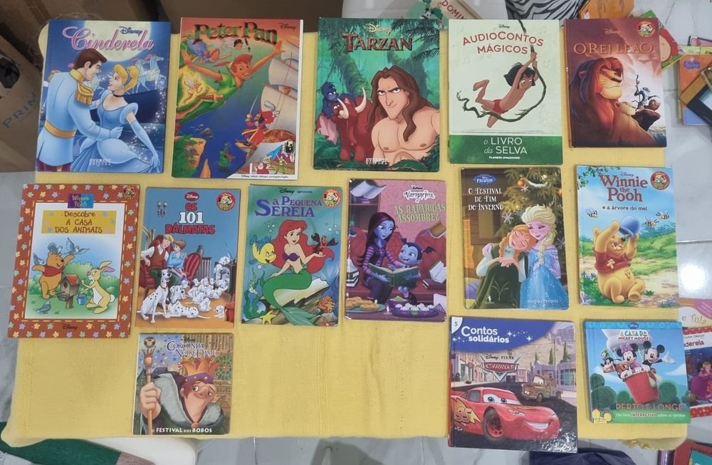 Disney Livros Infantis vários valor individual