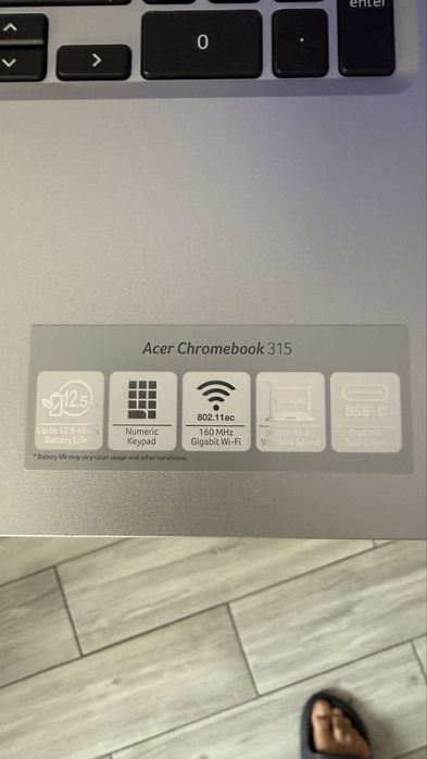 Chronebook Acer 315