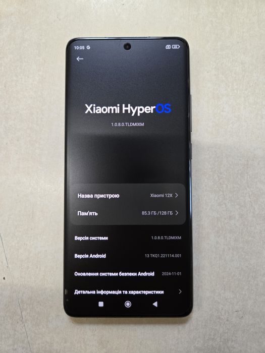 Телефон Xiomi 12x