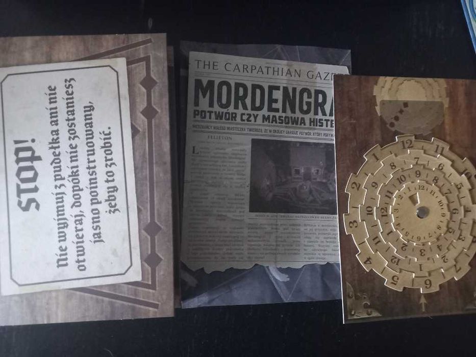 ZAMEK TAJEMNIC - elementy gry; NIE kompletna gra