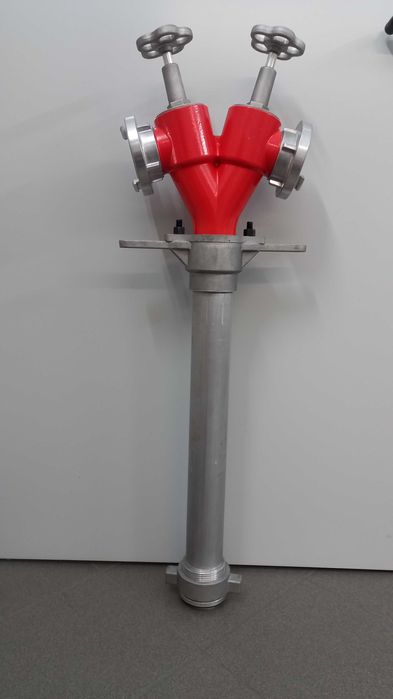Stojak hydrantowy - hydrant nadziemny 2x75