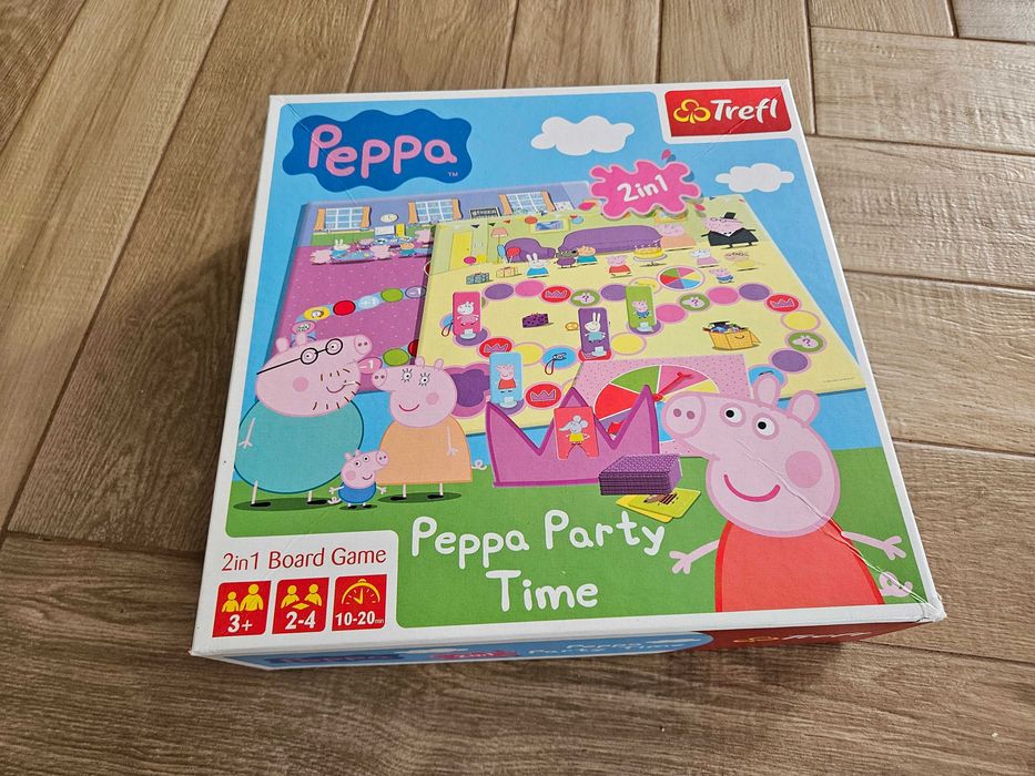 Gra planszowa Trefl Świnka Peppa Party Time