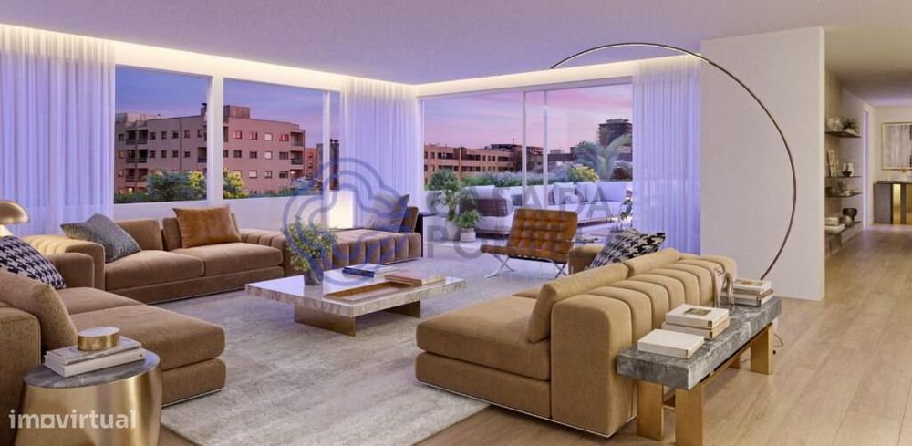Penthouse T4 em Construção no Centro de Matosinhos Terraço – Condomíni