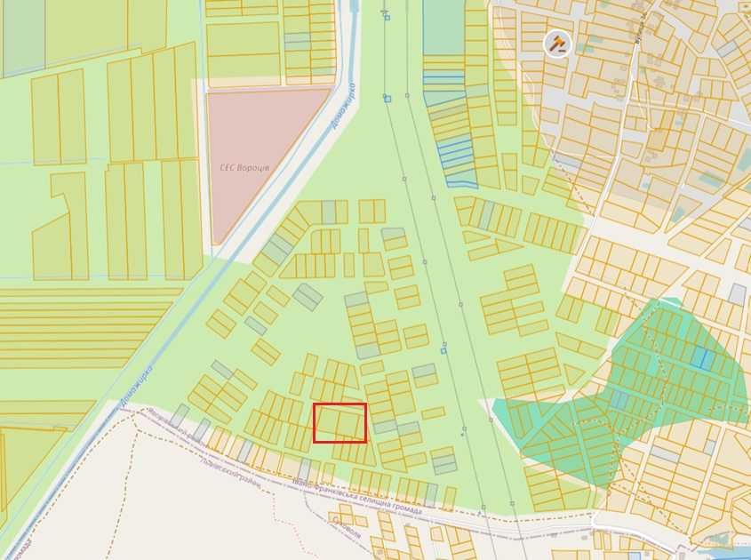 Земельна ділянка Вороців