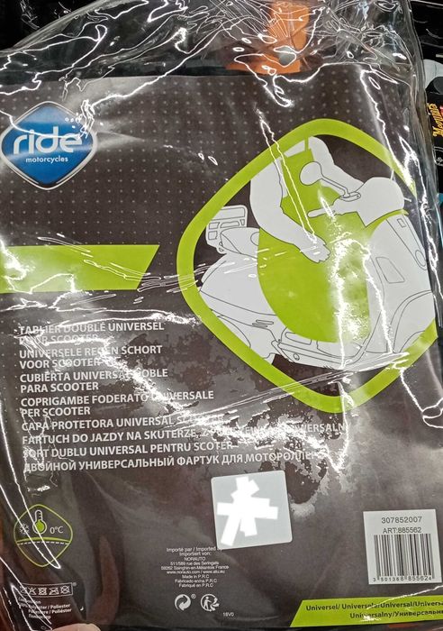 Capa para pernas scooter nova